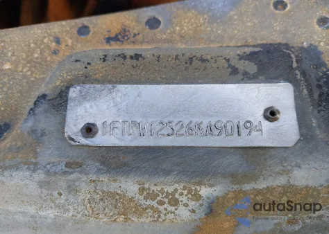 2006 Ford F-150 Lariat/Xlt из США, поврежденный, VIN 1FTPW12526KA90194